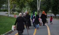 تصاویری از سفره های افطاری ساده