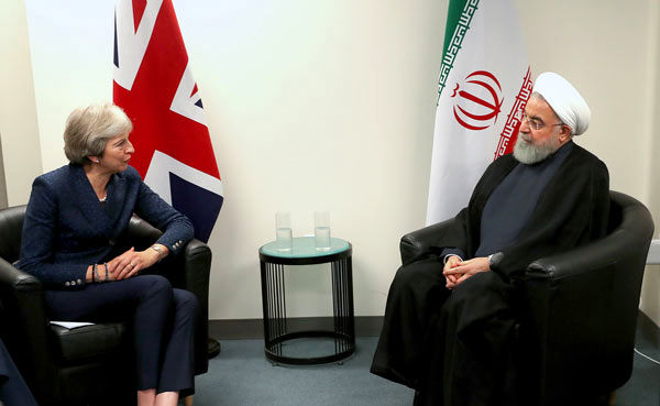 جزئیات دیدار روحانی با نخست وزیر انگلیس