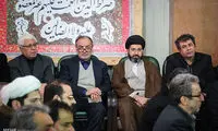 فرزند رهبر انقلاب در مراسم ختم مرحوم شایانفر