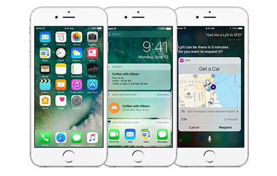 انتشار نسخه‌ iOS 10.2 با ویژگی‌های عکاسی بیشتر
