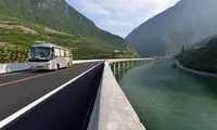 بزرگراه شناور باورنکردنی در چین +عکس