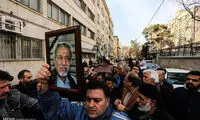 پیکر کاظم افرندنیا تشییع شد