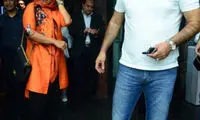 عکس: دایی و همسرش در افتتاحیه آتش بس