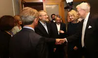 عکس: بازدید لاریجانی از موزه «متروپولیتن»