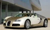 جنجال یک بوگاتی طلایی در اروپا /عکس