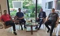 دیدار اسکوچیچ و وحید هاشمیان با جواد نکونام
