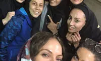 مهناز افشار در جمع ملی پوشان فوتسال