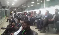 بازیگر سینما تنها تماشاگر دیدار پرسپولیس و پیکان