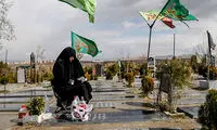عکس:زیارت اهل قبور در آخرین پنجشنبه 94