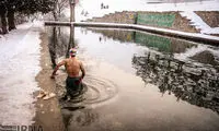 شنا در دمای زیر صفر درجه