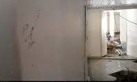خوابگاه دانشجویی در آستانه ریزش! +عکس