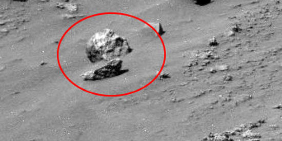 رمز و راز عجیب‌ترین اشیای سطح مریخ
