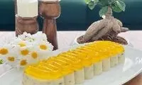 دسر موزی دو لایه برای خوشمزه‌تر کردن دورهمی‌ها