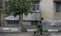 استمرار وزش باد شدید در تهران