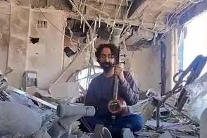 روایت الجزیره از حضور نوازندگان ایرانی در مناطق جنگ‌زده