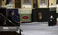 تصاویرِ دومین شب عزاداری محرم در حضور رهبری