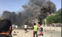 عکس: انفجار خودروی بمب گذاری در کربلا