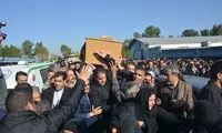 پیکر «عارف لرستانی» در کرمانشاه تشییع شد