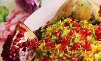 انار پلوی شیرازی؛ شامی لذیذ مخصوص زمستان