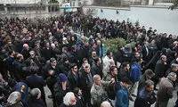 مراسم تشییع پیکر «حسن جوهرچی»