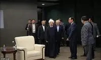 عکس: دیدار روحانی با دبیر کل سازمان ملل