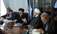 خوش و بش روحانی و رئیسی