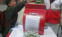 دست یاری کودک کار تهرانی به سوی سیل‌زدگان