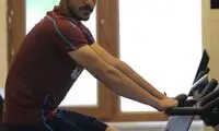 تمرین انفرادی مدافع ایرانی در ترکیه