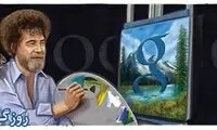 لوگوی گوگل به احترام «باب راس» +عکس