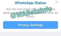 Stories احتمالا به واتس اپ نیز اضافه خواهد شد