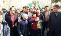 وزیر رفاه و کشور در مراسم راهپیمایی