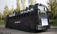 عکس: رونمایی از اتوبوس جدید یگان ویژه
