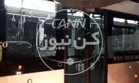 برخورد اتوبوس با هواپیما در فرودگاه مهرآباد