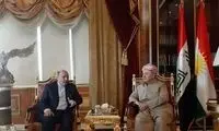رایزنی سرکنسول ایران در اربیل با مسعود بارزانی