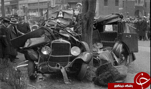 عکس: اولین تصادف در تاریخ