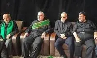 علی لاریجانی در حسینیه کربلایی‌های تهران