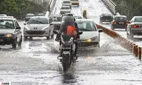 حال و هوای تهران بعد از باران بهاری