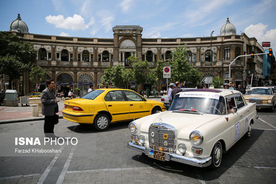 سورپرایز مردم از البرز تا تهران با خودرو‌های کلاسیک