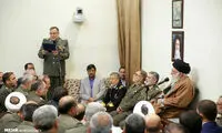 دیدار فرماندهان ارشد ارتش با رهبری