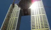 سوتی وحشتناک در ساخت یک برج +عکس