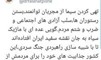 فلاحت‌پیشه: با ماژیک سیاه به جان ایران افتاده‌اند