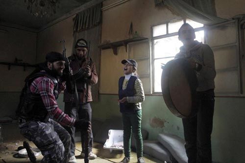 تصاویر: اوقات فراغت معارضین سوری
