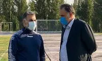 جلسه مددی و فکری در تمرین امروز استقلال