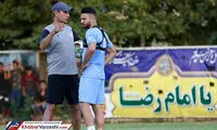 اولین تمرین سروش رفیعی با تیم جدیدش