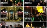 خطبه‌خوانی شب عاشورا در حرم رضوی