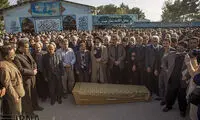 خاکسپاری پیکر عارف لرستانی در زادگاهش