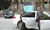 عکس: خودرو یک کاندیدای انتخابات