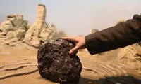 عکس: رونمایی از شهاب‌سنگ 5 میلیارد ساله