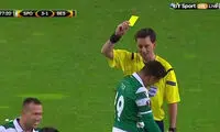 عکس: شادی گل عجیب با سرقت از داور