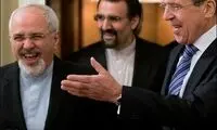 عکس: خنده ظریف در دیدار با لاوروف